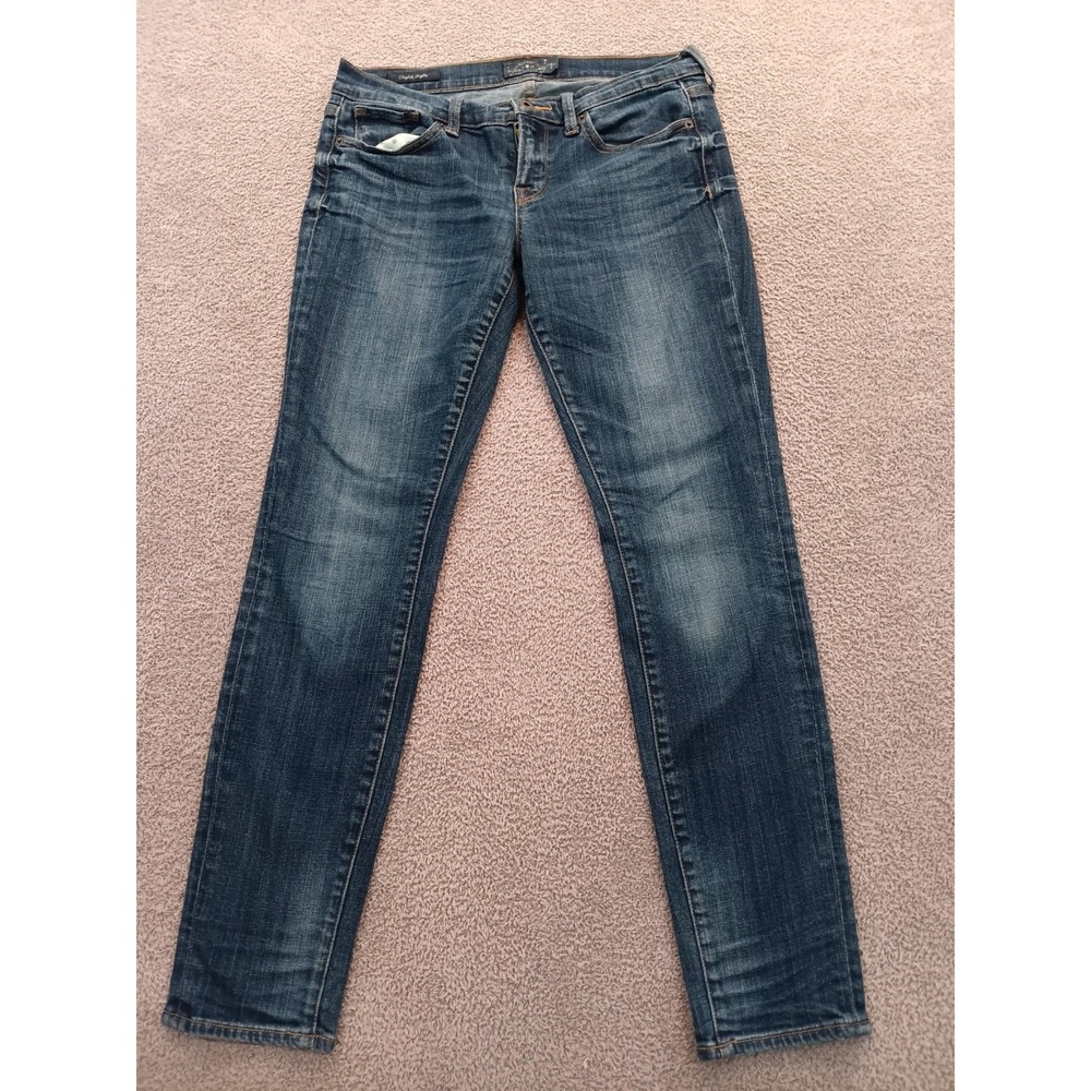 Lucky Brand Charlie Skinny‎ Jeans Women's Size 6/28 Medium Wash Denim Stretch